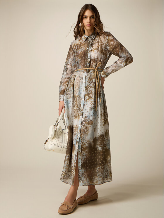 Oltre Oltre Abito da sera 700FR005169N0S5 Marrone Regular Fit