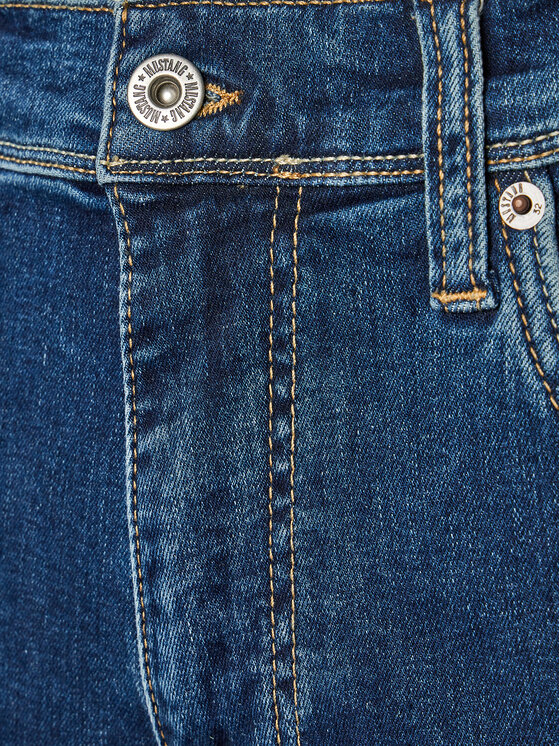 Mustang Mustang Jeansy Washington 1013976 Granatowy Regular Fit