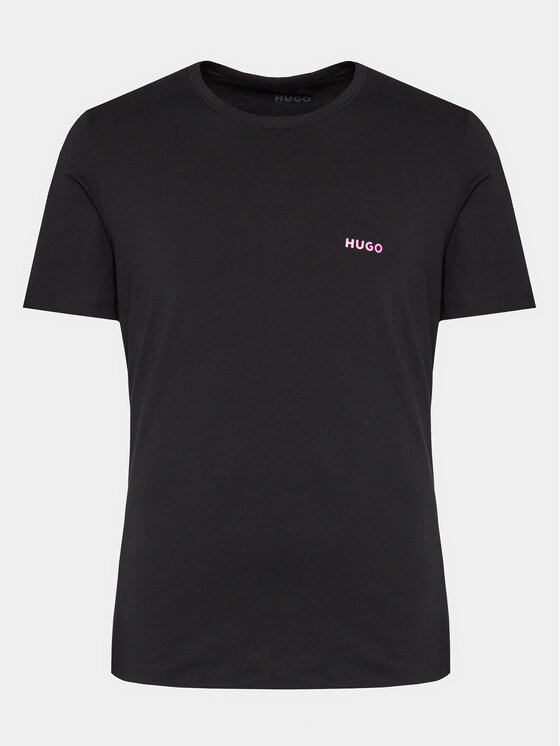 HUGO Hugo Komplekt kolmest t-särgist 50480088 Must Regular Fit