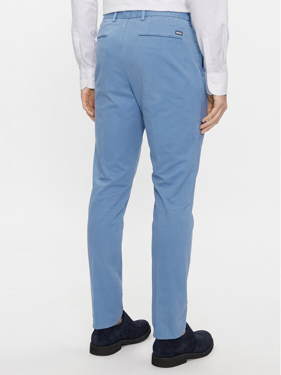 BOSS Boss Chinosy Kaito1 50487966 Niebieski Slim Fit