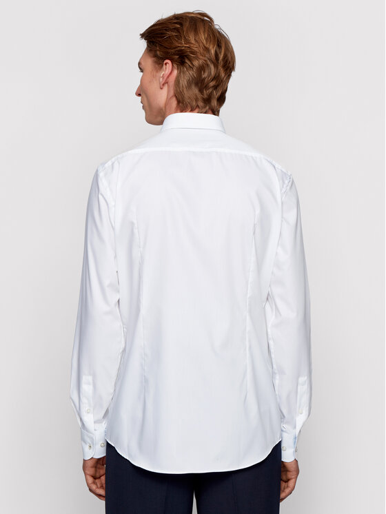 BOSS Boss Cămașă Jesse 50451092 Alb Slim Fit