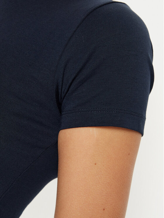Guess Jeans Guess Jeans Póló W4YI03 J1314 Sötétkék Regular Fit