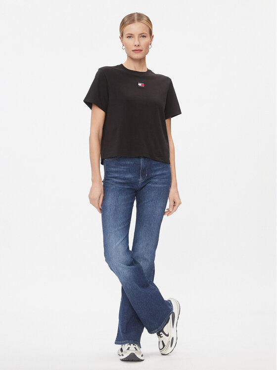Tommy Jeans Tommy Jeans Jeansy Sylvia DW0DW17156 Niebieski Flare Fit