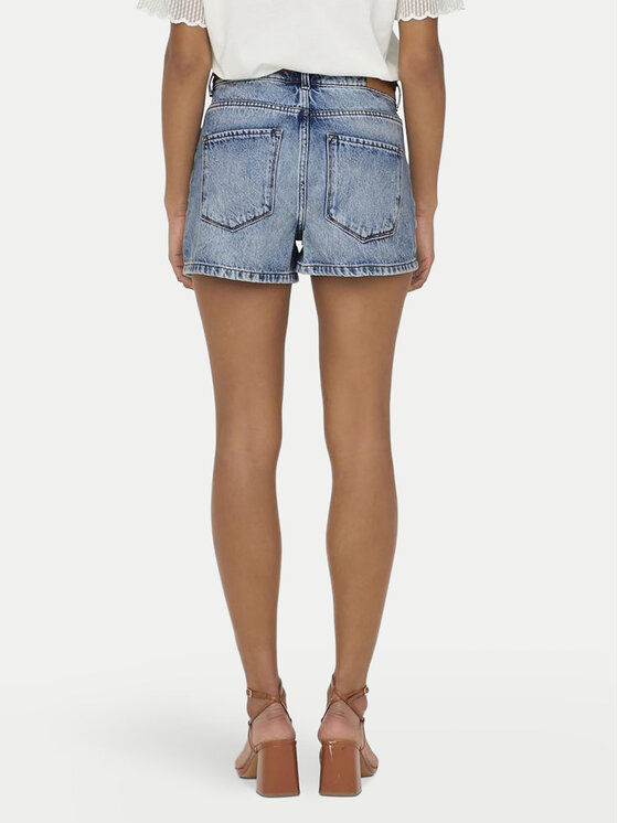ONLY ONLY Джинсові шорти Kelly 15221469 Світло-синій Regular Fit