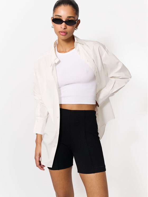 La Mania La Mania Top NAO Biały Basic Fit