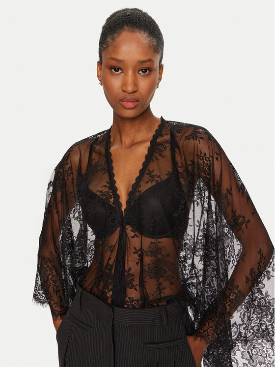 Munthe Munthe Body 244100024444 Czarny Relaxed Fit