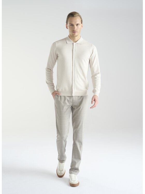 Pako Lorente Pako Lorente Kardigan P24SF-2X-001 Beżowy Classic Fit