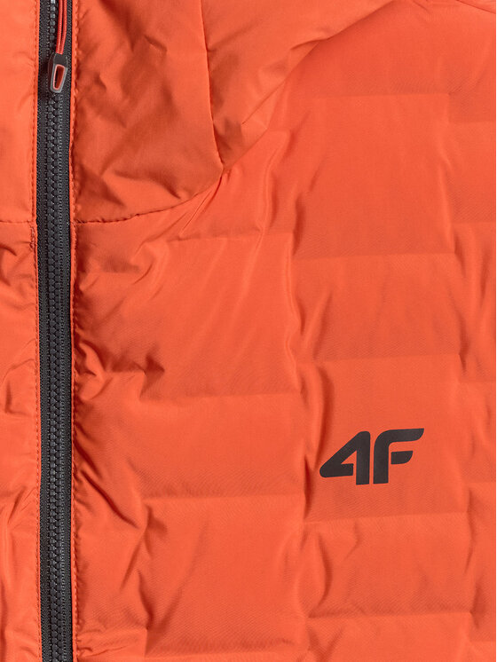 4F 4F Kurtka outdoor TREKKING Pomarańczowy Regular Fit