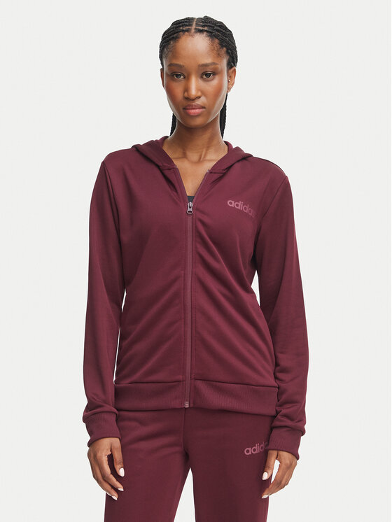 adidas adidas Spordidressid Essentials Linear KQ7588 Bordoopunane Slim Fit
