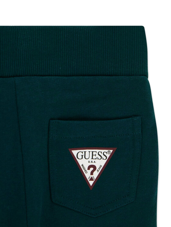 Guess Guess Комплект блуза и панталон N6YG02 K4077 Тъмнозелен Regular Fit