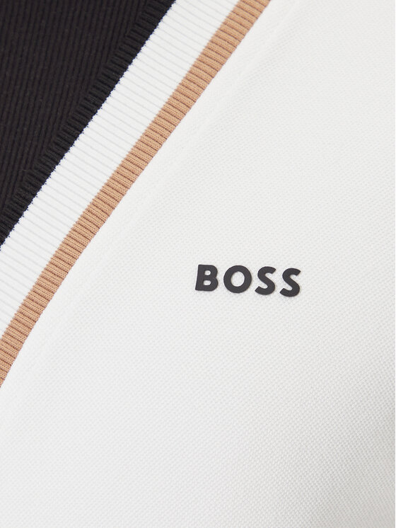 BOSS BOSS Kardigan Sardigan 50543472 Bijela Relaxed Fit