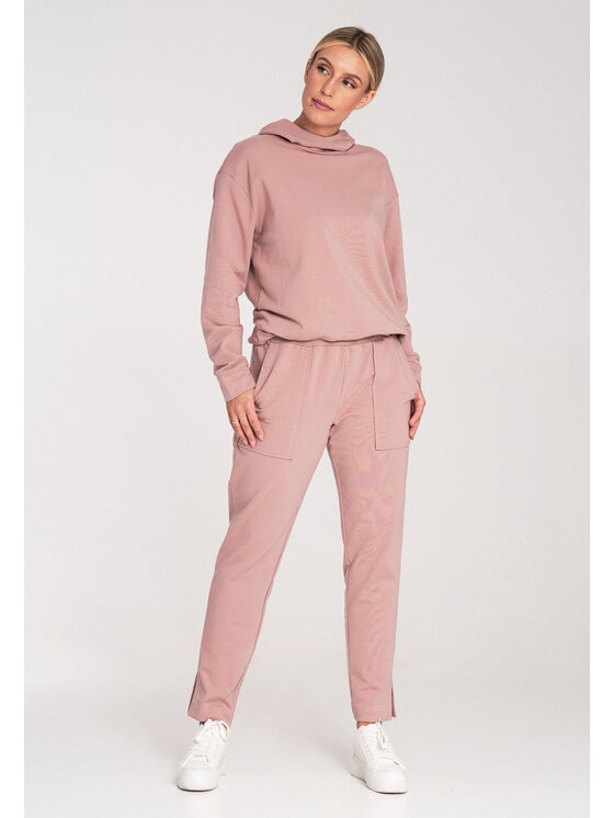 FIGL FIGL Μπλούζα M1034 Ροζ Regular Fit