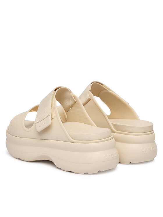 Crocs Crocs Παντόφλες Soho Two Strap Sandal 212861 Μπεζ