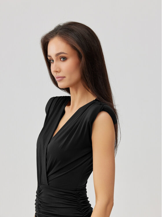 Roco Fashion Roco Fashion Abito da sera Noelia Nero Slim Fit