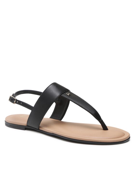 BOSS Boss Сандали Jo Flat Thong-N 50493029 10239116 01 Черен