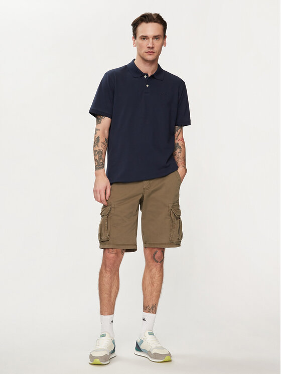 Gap Gap Polo 586306-06 Granatowy Regular Fit