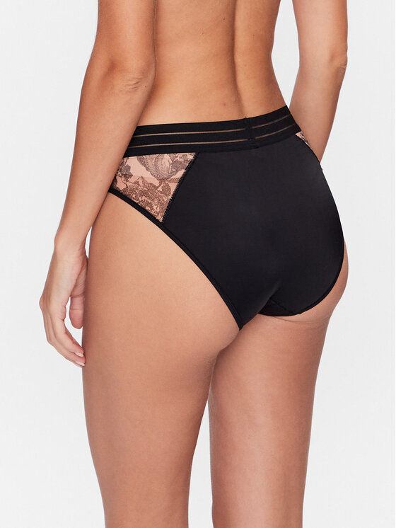 Maison Lejaby Maison Lejaby Класически дамски бикини Nufit Garden 21163 Черен