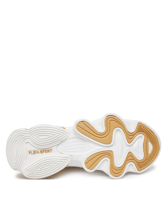 Plein Sport Plein Sport Sneakersy SADS USC0518 STE003N Biela