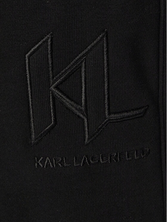 KARL LAGERFELD KARL LAGERFELD Sportinės kelnės 705019 563900 Juoda Regular Fit