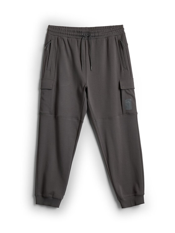 4F 4F Spodnie dresowe NIGHT RUN Szary Regular Fit