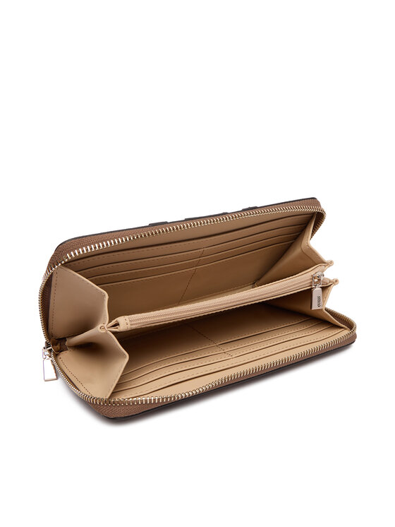 Guess Guess Голям дамски портфейл Erenia Slg SWSO78 38146 Бежов