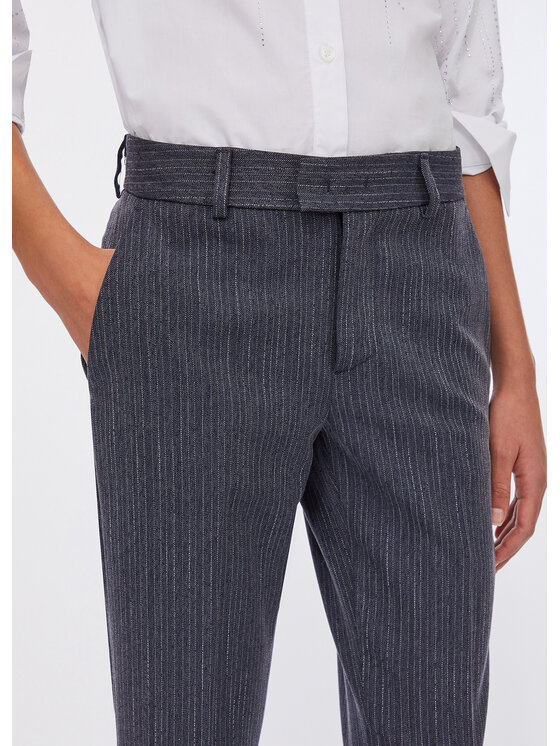 Liu Jo Liu Jo Pantalone da abito CF5426T054AC3781 Celeste Regular Fit