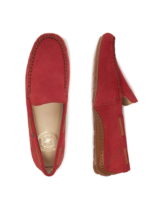 Beverly Hills Polo Club Beverly Hills Polo Club Mokasini WB-VIESTE-07 Rdeča