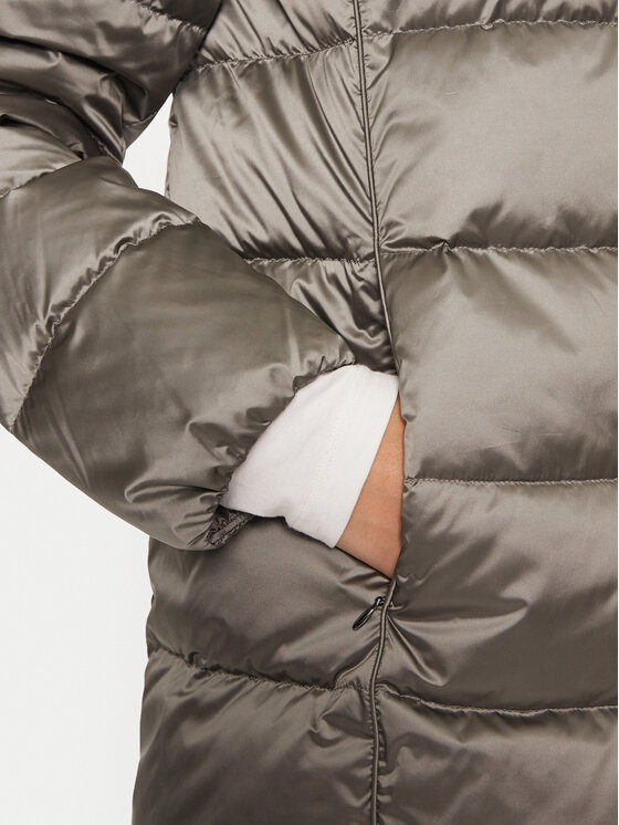 Geox Geox Pūkinė striukė Anylla W4626A T3154 F6228 Pilka Regular Fit