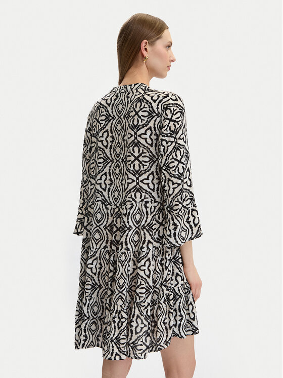 Vero Moda Vero Moda Sukienka codzienna Menny 10341543 Czarny Regular Fit
