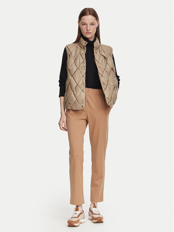 Weekend Max Mara Weekend Max Mara Παντελόνι υφασμάτινο Elfo 2625786011 Καφέ Regular Fit