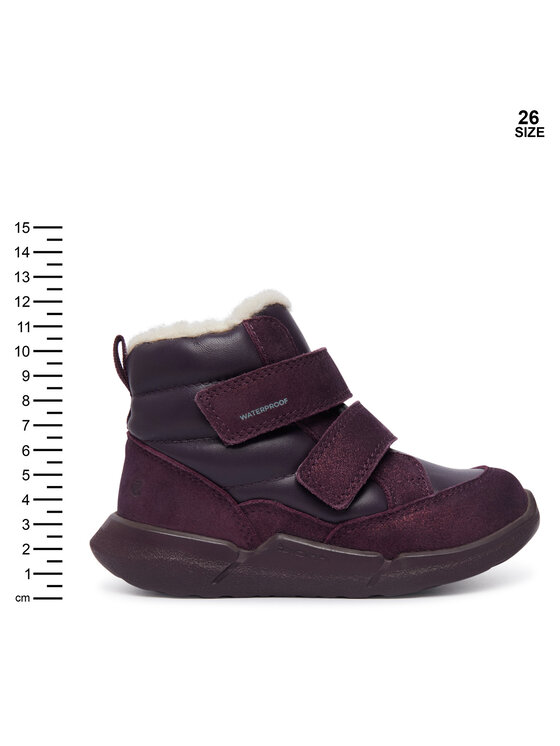 ECCO ECCO Śniegowce Biom 2.2 Infant 71079151455 Fioletowy