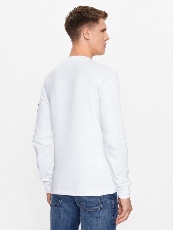 Calvin Klein Jeans Calvin Klein Jeans Mikina J30J323485 Bílá Regular Fit