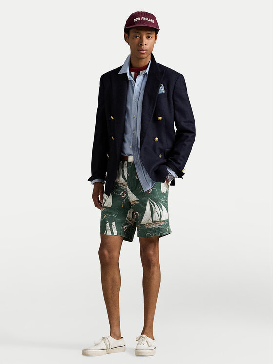 Polo Ralph Lauren Polo Ralph Lauren Шорти от плат 710972102001 Зелен Regular Fit