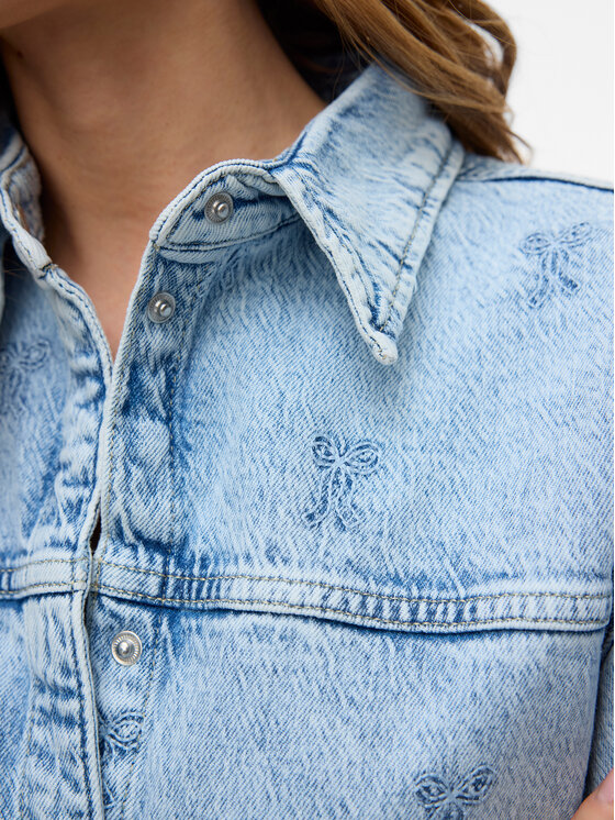 Vero Moda Vero Moda Farmering Hayden 10326371 Kék Oversize