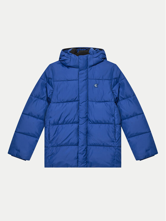 Calvin Klein Jeans Calvin Klein Jeans Зимно яке Essential IB0IB01276 Син Regular Fit