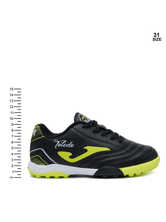 Joma Joma Boty na fotball Toledo Jr 2501 TOJS2501TF Černá
