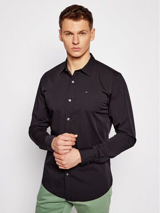Tommy Jeans Tommy Jeans Ing DM0DM04405 Fekete Slim Fit