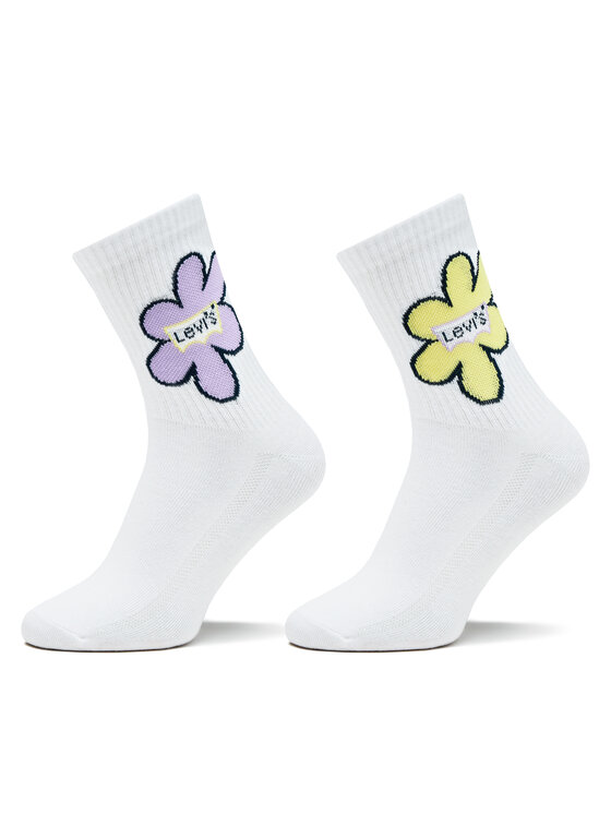 Set di 2 paia di calzini lunghi da donna Levi's