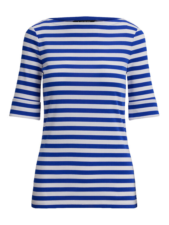 LAUREN RALPH LAUREN LAUREN RALPH LAUREN Majica 200P03750002 Plava Slim Fit