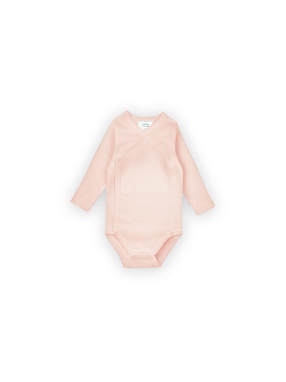 Stellou & friends Stellou & friends Komplet body dziecięcych Long Sleeve CROSS-BODY Różowy