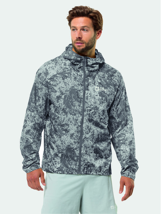 Jack Wolfskin Giacca a vento Prelight 1307861 Grigio Regular Fit, taglia : L