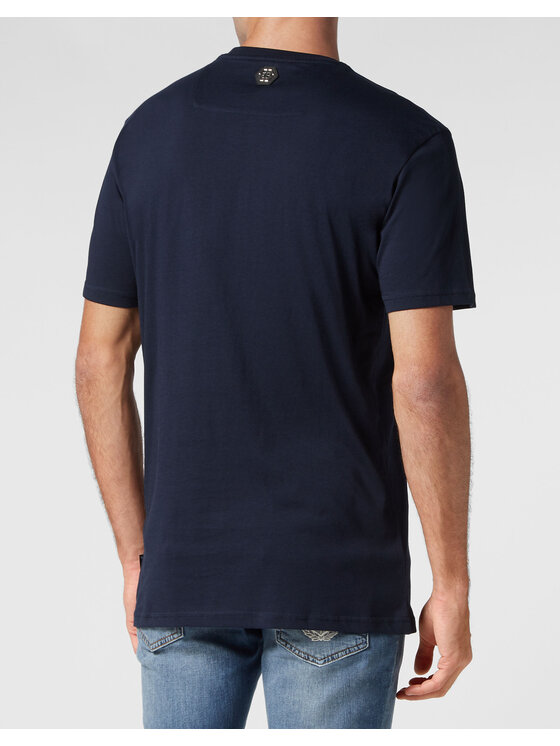 PHILIPP PLEIN PHILIPP PLEIN T-shirt 89 Blu scuro Regular Fit