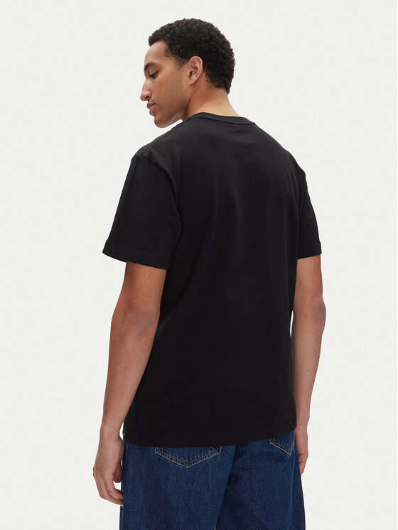 DC Shoes DC Shoes T-Shirt ADYZT05377 Czarny Heritage Fit