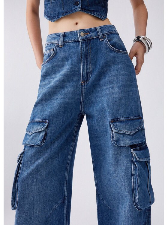 Liu Jo Liu Jo Jeansy UA6333DS08279034 Niebieski jasny Regular Fit