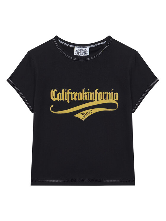 Juicy Couture Juicy Couture Tricou JCNCT225460 Negru Regular Fit