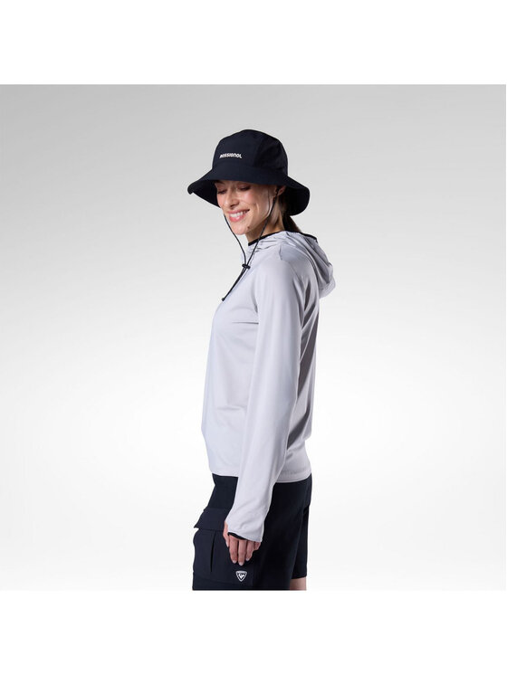 Rossignol Rossignol Bluza techniczna W Westweg Sun Hoodie Szary jasny Regular Fit