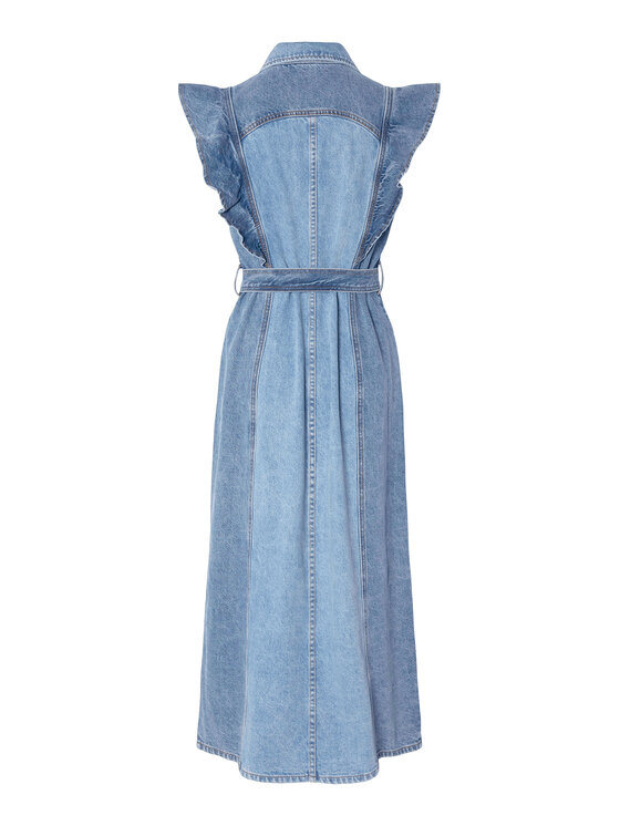 YAS YAS Vestito di jeans Cawi 26037659 Blu Regular Fit