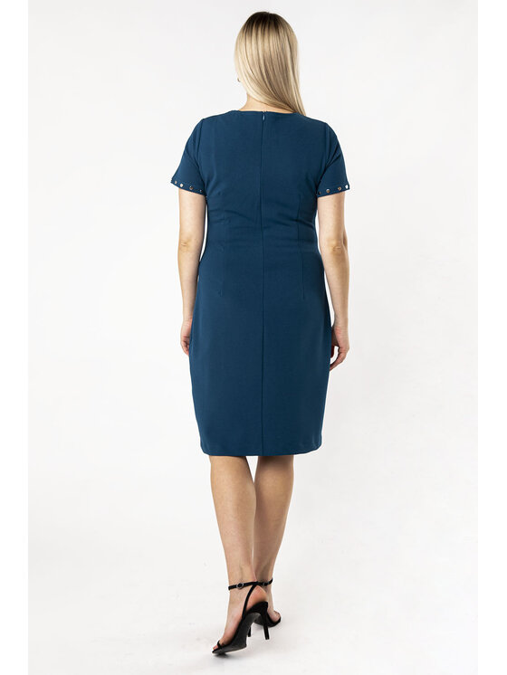 QUIOSQUE QUIOSQUE Každodenné šaty ROCK DRESS Modrá Regular Fit