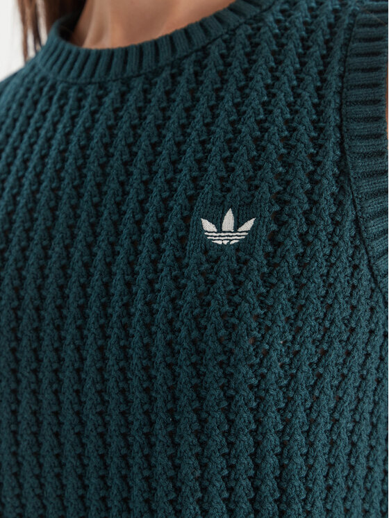 adidas adidas Felső adicolor JW4993 Zöld Regular Fit