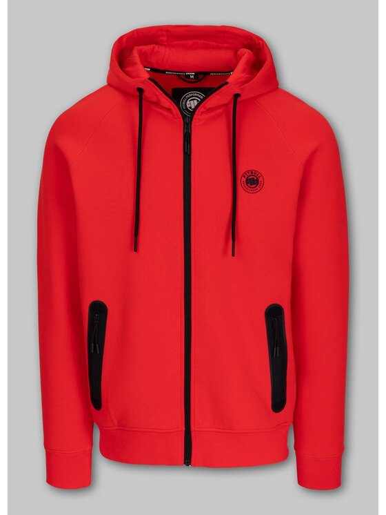Bluza, rozmiar M, Czerwony, Bluza męska rozpinana z kapturem DOGWOOD XXL